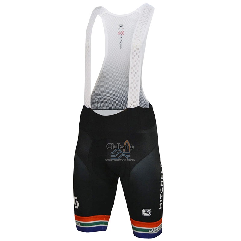 Micheliton Scott Ropa Ciclismo Culotte Corto 2018 Hombre Mangas Cortas Blanco